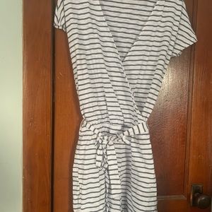 TIME&TRU STRIPED ROMPER